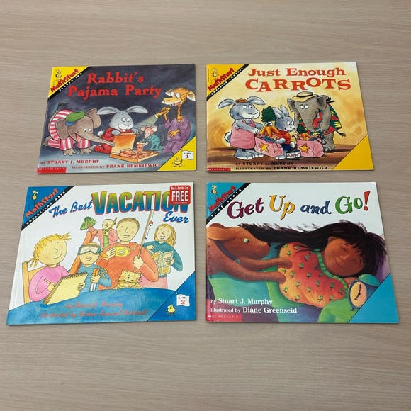 8 Scholastic MathStart Book set - Picture 2 of 4